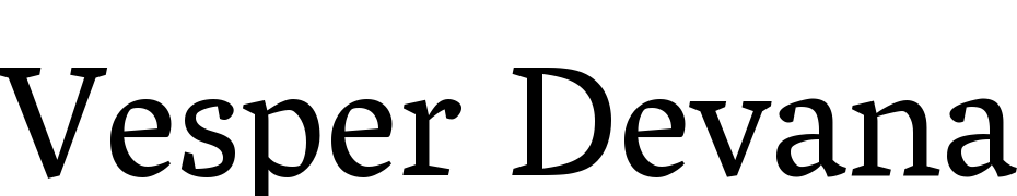 Vesper Devanagari Libre Medium cкачати шрифт безкоштовно